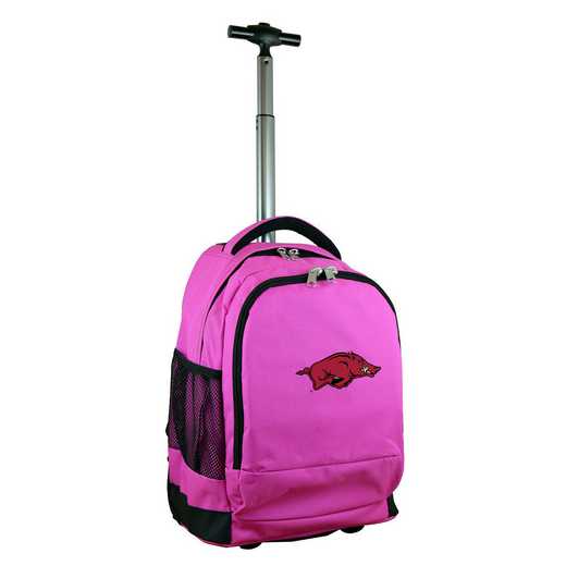 CLARL780-PK: NCAA Arkansas Razorbacks Wheeled Premium Backpack